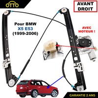Fensterheber Vorne Rechts + Motor BMW X5 E53 Von 1999 Bis 2006