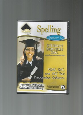 High Achiever: Spelling - Gr. 9-12 for SAT, ACT, PSAT [NEW] (PC)