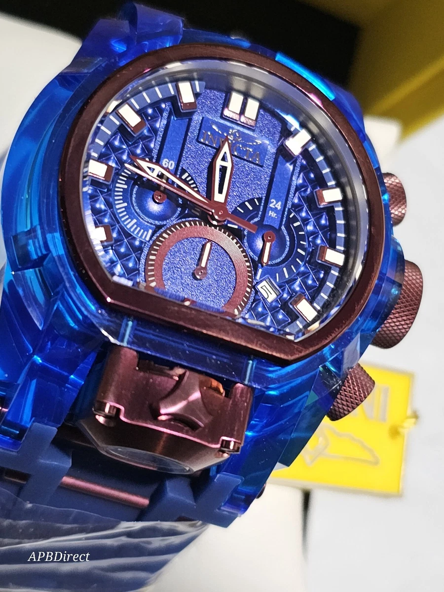 Invicta - Bolt ZEUS MAGNUM - Blue / Burgundy - Chronograph - mens