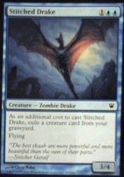 Stitched Drake #80 Innistrad ISD Magic The Gathering