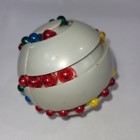 The Orb Parker Brothers Vintage 1982 Puzzle Ball Silver Sphere Toy MISSING STONE