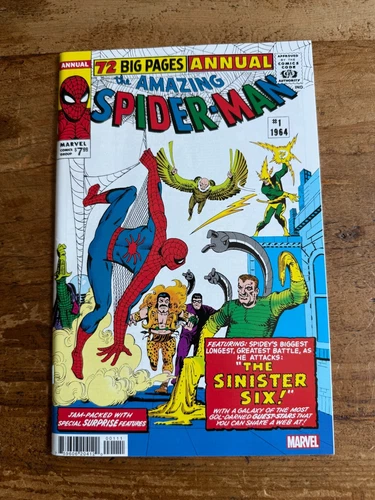 Amazing Spider-Man Annual #1 Facsimile Edition Marvel Comics 2022 +