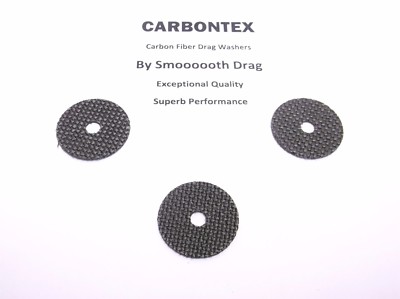 SHIMANO REEL PART Biomaster 6000FB (3) Smooth Drag Carbontex Washers #SDS79