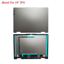 New 14'' Metal IPS Lcd Back Cover For Lenovo ideapad 5 2-in-1 14AHP9 14IRU9 Grey