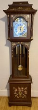 Vintage Tempus Fugit 8 Day Westminster Chime Grandfather Clock
