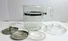 Vintage Pyrex Flameware Glass Percolator 9 Cup Coffee Pot COMPLETE #7759 - B