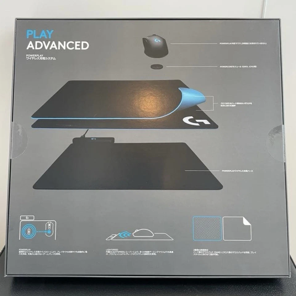 Logitech POWERPLAY G PMP 001 Gaming Mouse Pad Wireless Charging With Box New - Image 2 of 4