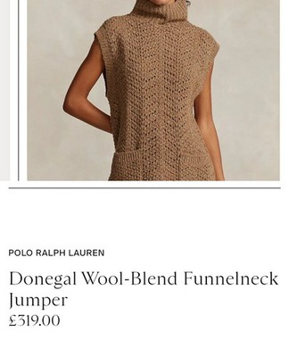 Ralph lauren Wolle Kaschmir Pullover Weste Gr. Medium neu mit Etikett nie getragen 