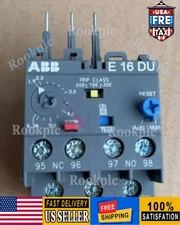 ABB Electronic Overload Relay E16DU-6.3 E16DU6.3 ;10093221 US Free TAX