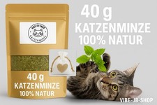 Katzenminze 40g - getrocknet naturrein f&uuml;r Katzen - Spielzeug Bio Qualit&auml;t