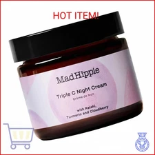Mad Hippie Triple C Night Cream – Face Moisturizer, Skin-Brightening, Anti-Aging
