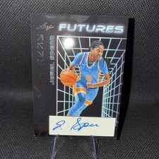 2024 Leaf Futures JEWEL SPEAR Silver Auto 70/149 Volunteers WNBA Prospect