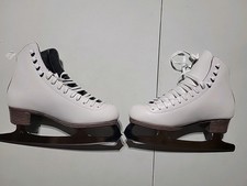 Riedell Figure Skates Model 121 , White, Wide...