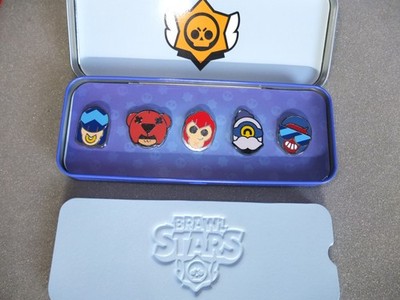 Brawl Stars SUPERCELL Limited Edition Pin Collection 2019 SC-PIN-BX-BS