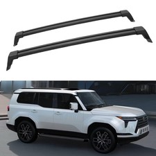 Load Capacity Roof Rack Cross Bars for Lexus GX550 2024 2025 2026 Flush Rails