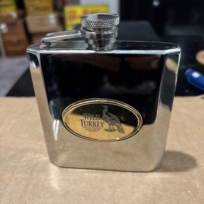 Wild Turkey Bourbon 5 Oz SS Flask