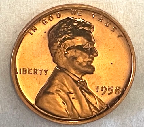 1958 Gem Proof Lincoln Cent