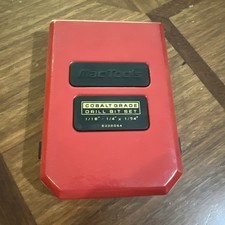 Pre-owned Mac Tools Cobalt Grade Drill Bit Case Only 6336dsa 116-14 X 164