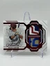 2023 Panini Flawless Dual Patches Evan Carter #DP-6 Ruby /8 (MEM, RC) Sick Patch
