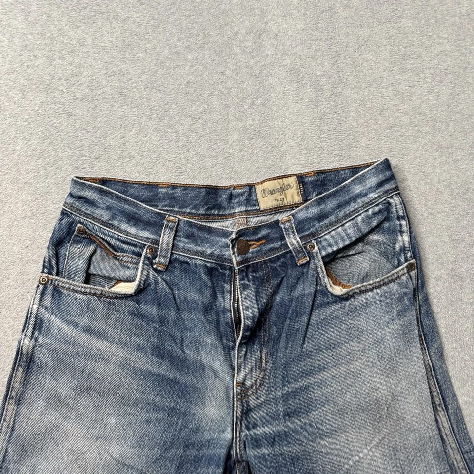 Pantalones de mezclilla Wrangler Texas para hombre 30x30 azul desteñido corte bota elástico occidental adulto Foto 3 de 4