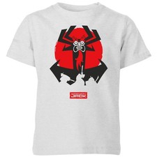 Image of Samurai Jack Aku Kids T-Shirt | Official Licensed Tee | Grey
