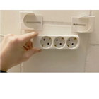 Wall Mount Power Strip Bracket – Secure Holder for Desk & Workshop Organization
