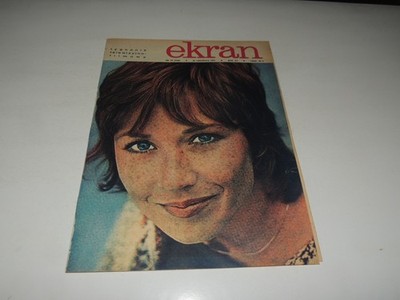 Ekran 47/1971 Polish magazine Marlene Jobert, Monica Vitti, Farida, R. Redford