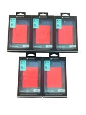 NEW GENUINE Mophie iPhone 8 & 7 Magnetic Base Case CORAL Hold Force Folio/Wallet