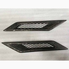 Replace Carbon Fiber Front Fender Vent Cover Trim For Cadillac Cts Cts-v 08-15 Replace Carbon Fiber Front Fender Vent Cover Trim For Cadillac Cts Cts-v 08-15