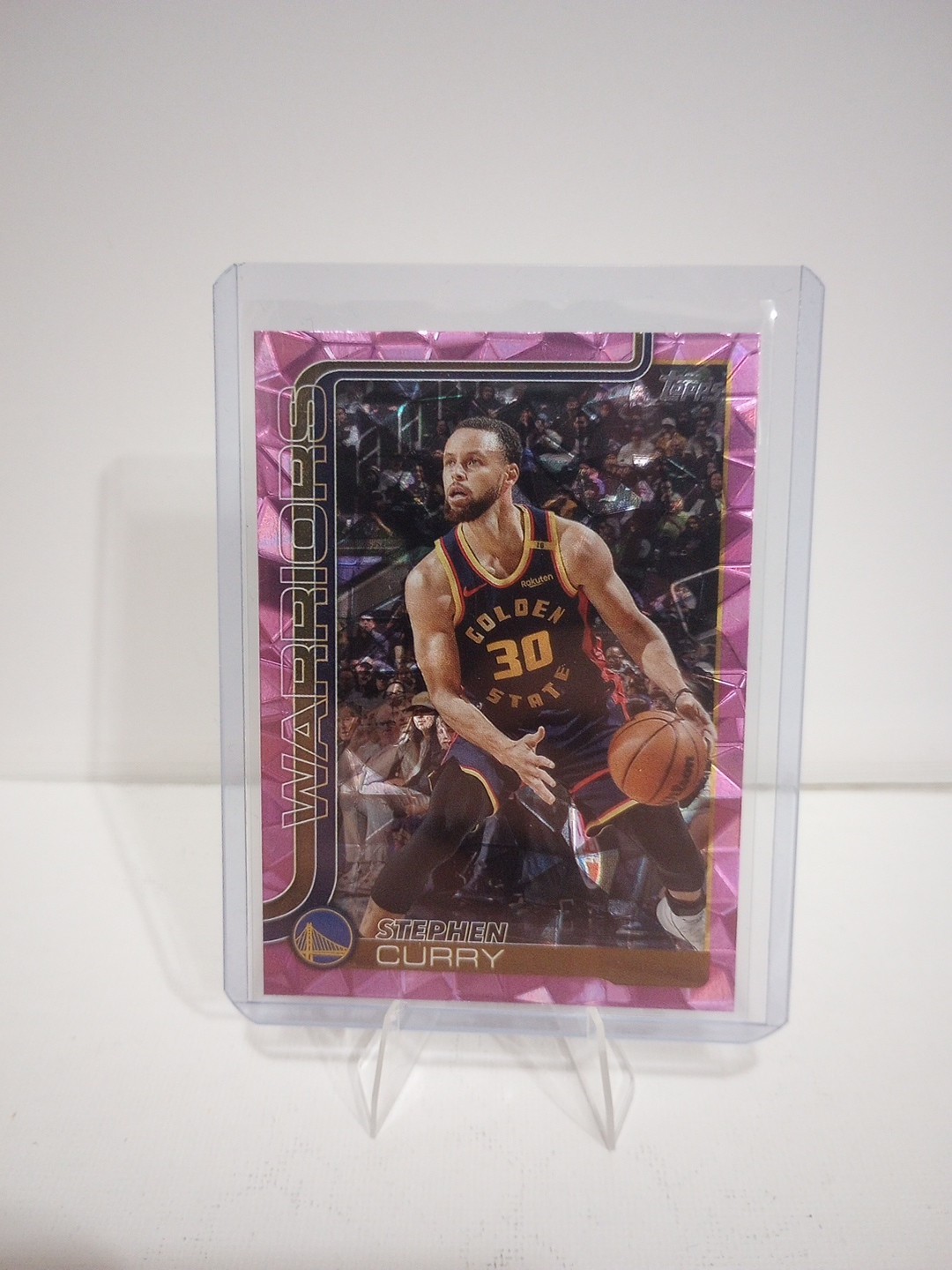 2025-26 Topps - Stephen Curry #135 Pink Diamante SP
