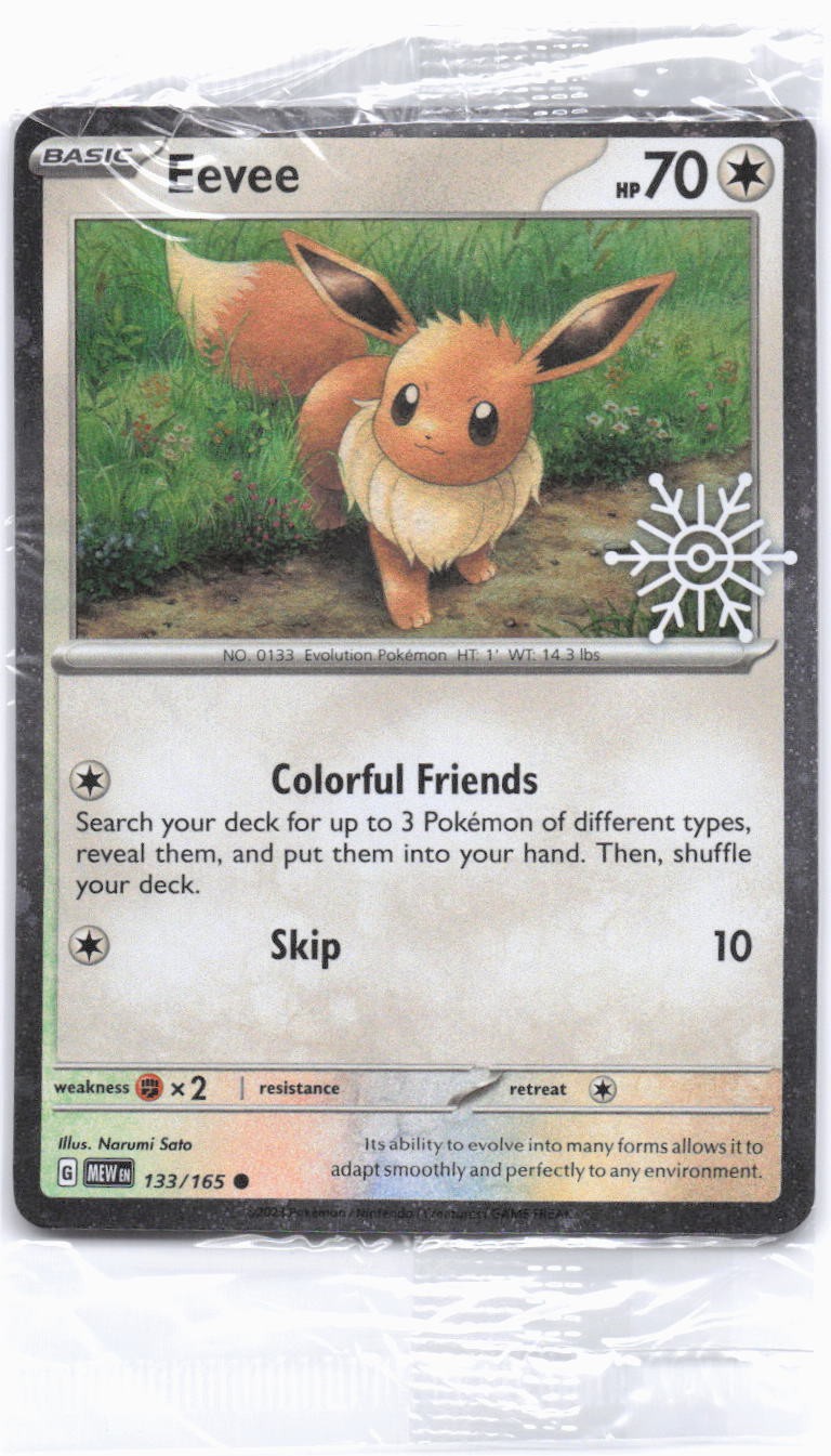 Miscellaneous Cards & Products #133/165 Eevee (Holiday Calendar) SEALED