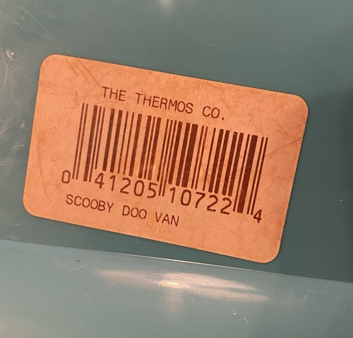 2000 SCOOBY-DOO The Mystery Machine Van Lunchbox. Thermoskanne Marke. Keine Thermoskanne. USA - Bild 11 von 17