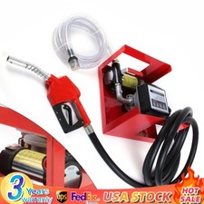 Portable Automatic Nozzle Transfer Pump 12V Electric Diesel Fuel Transfer Pump