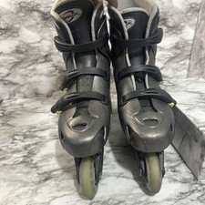 Rollerblades Men's Size 11 Triforce Triax Inline Roller Blades, Gray