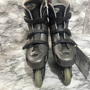 Rollerblades Men's Size 11 Triforce Triax Inline Roller Blades, Gray
