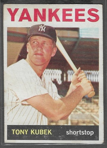 Tony Kubek #415 1964 Topps card