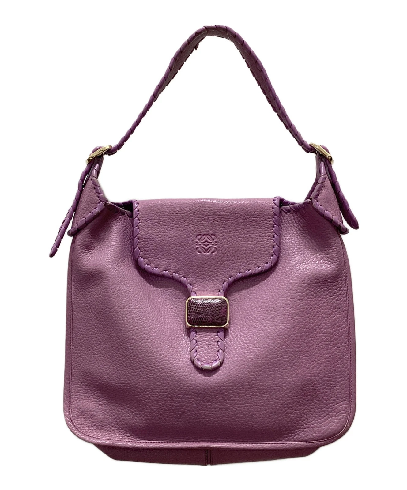 Loewe — Loewe Granada Tote Bag Purple #TFB5335