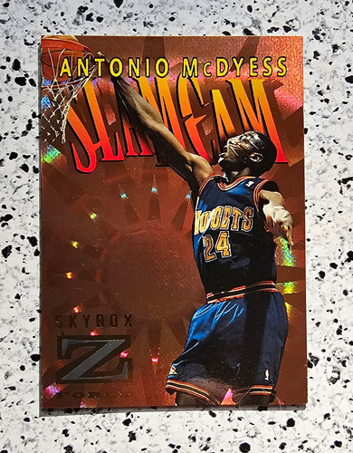 Antonio McDyess #SC8 1996 Skybox Z Force Slam Cam card