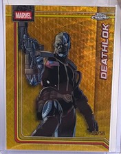 Topps Chrome Marvel 2026 Deathlok Gold X-Fractor 38/50 #109