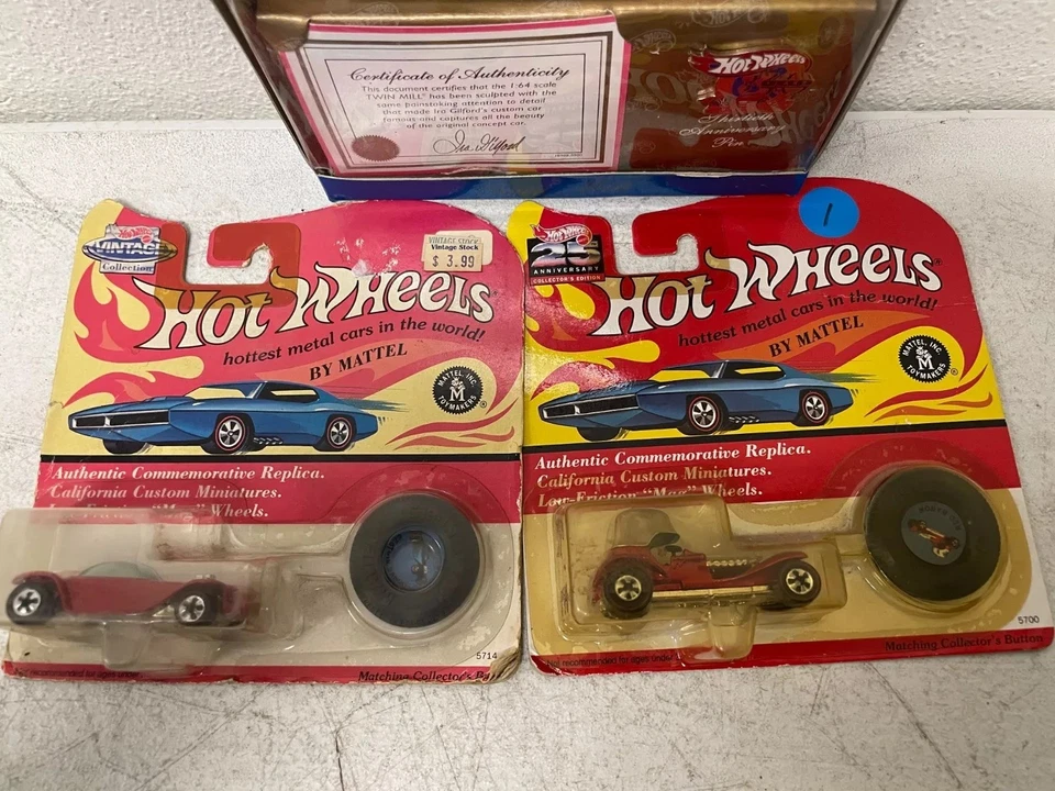 ЛОТ ИЗ 6 Hot Wheels Collection Эксклюзивная Серия 2 Redline Заказной Mustang - Изображение 4 из 4