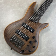 Ibanez SR6AH 6 String Electric Bass Natural Ash 24 Fret Preowned from Japan