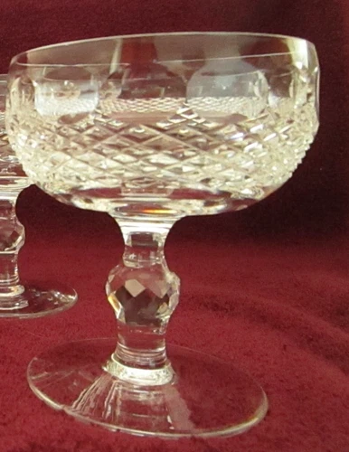 New Listing1 Vintage WATERFORD Crystal Colleen Champagne Sherbet Coupe 4 3/8" Ireland