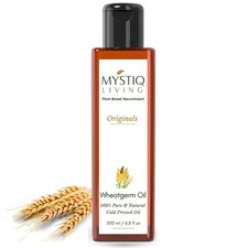 Mystiq Living Wheatgerm Oil For Skin  Hair 200ml
