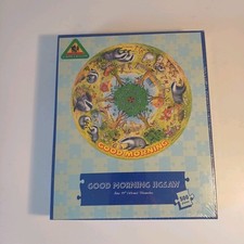 Vintage Chad Valley "Good Morning" Circular Jigsaw Puzzle - 500 Pieces - SEALED