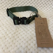 Made to roam Green Dog Collar