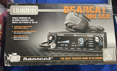 #ad Uniden Bearcat 980 SSB CB Radio 40 Channel Professional New In Box $119.95