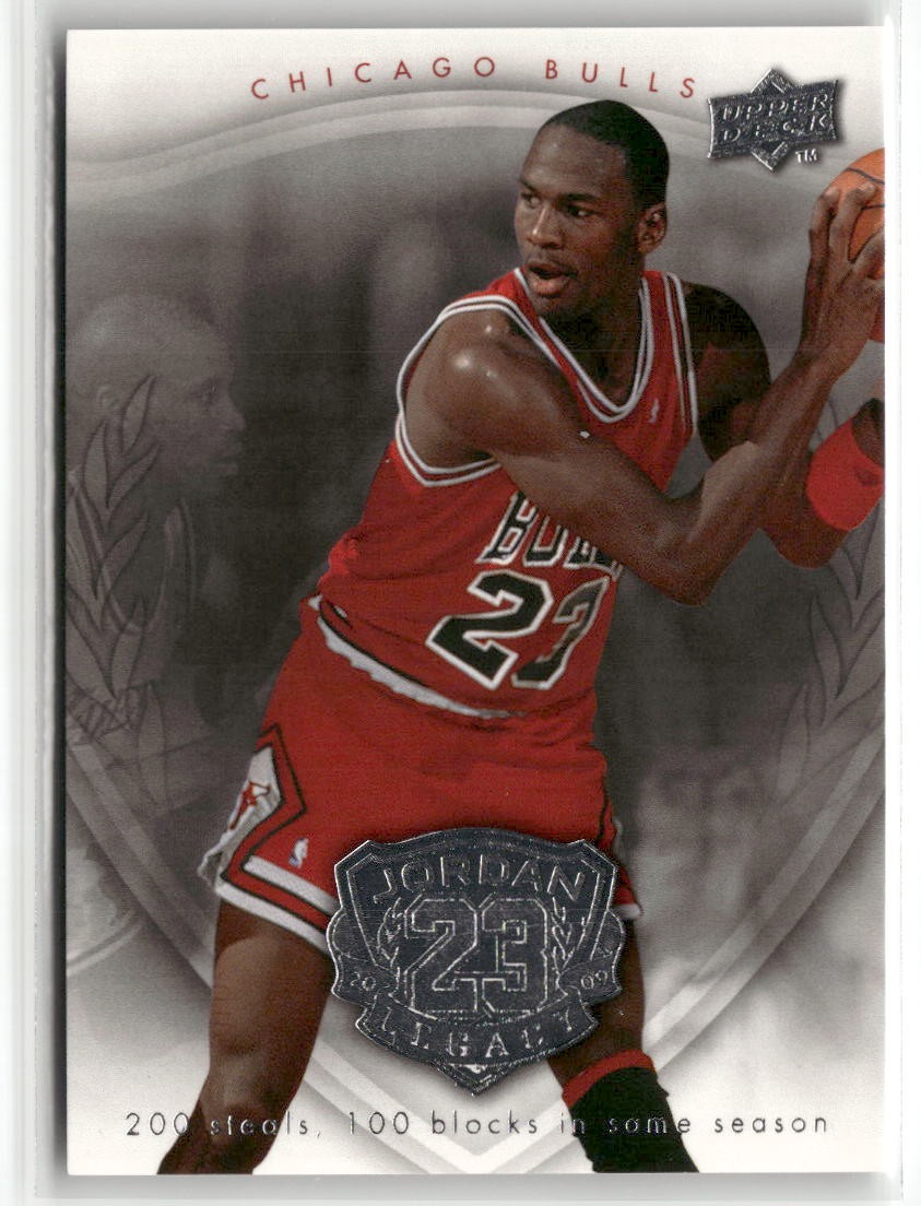 2009-10 Upper Deck Michael Jordan Legacy Collection #11 Michael Jordan ☘️205