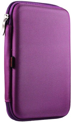 Navitech Purple Hard Protective EVA Case ForBLU 8 Inch Tablet