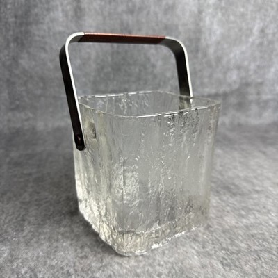 Vintage Studio Nova by Hoya Crystal Frostfire Ice Bucket