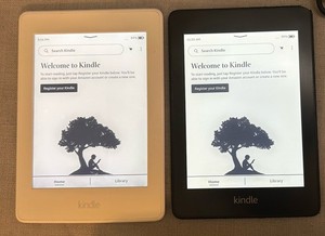 Two Amazon Kindles 7th Gen Black And White Both Tested Kindles Only